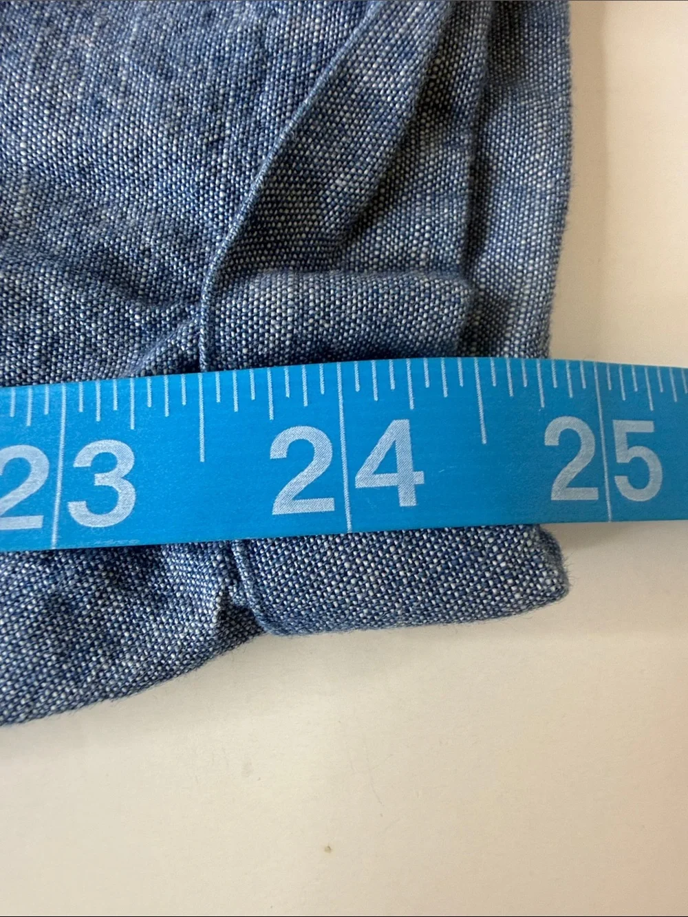 J Crew Chambray Drawstring Pants Blue Size 16